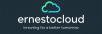 innovative logo for ernestocloud with tagline